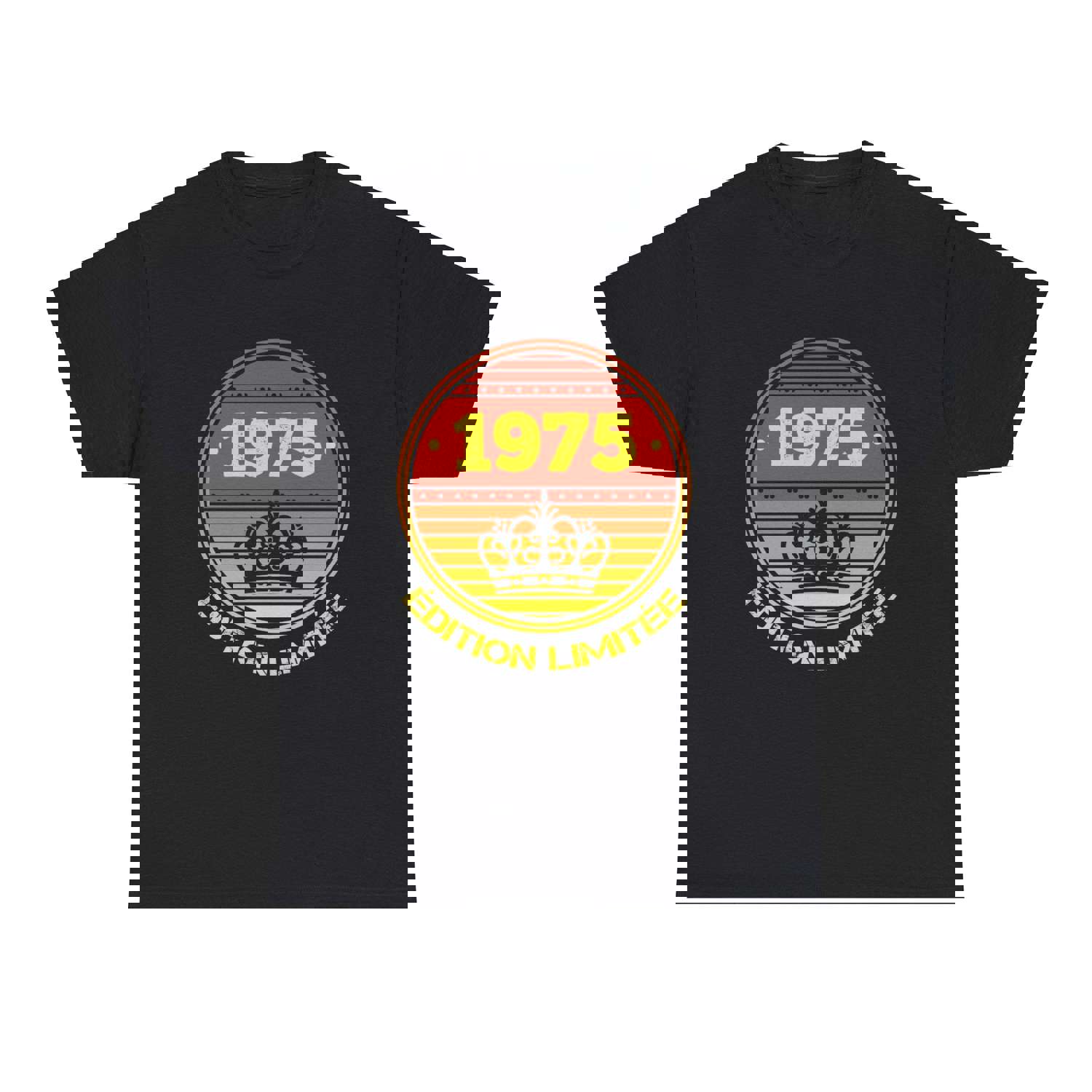 Retro Vintage 1975 Humor Men's Shirt - Big and Tall Size