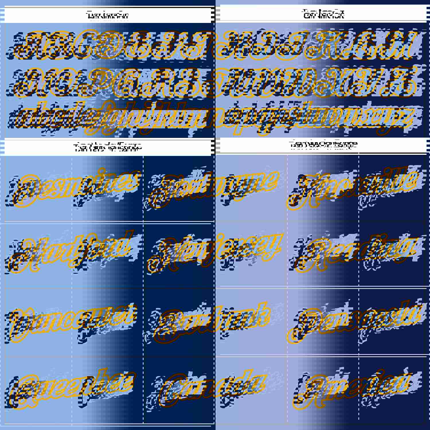 Custom Stitched Navy Light Blue-Gold Gradient Fashion Sports Pullover Sweatshirt Hoodie