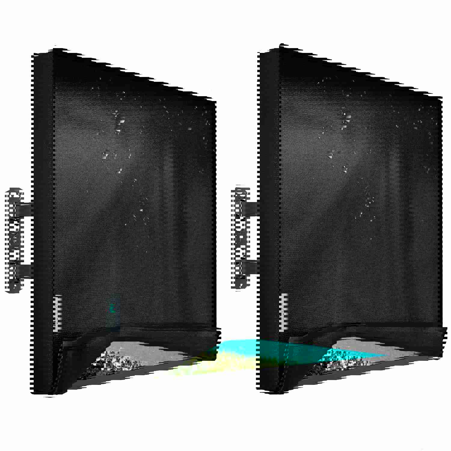 WALI Outdoor TV Cover for 40 to 43 inch Flat Screen TVs, Black, TC4043