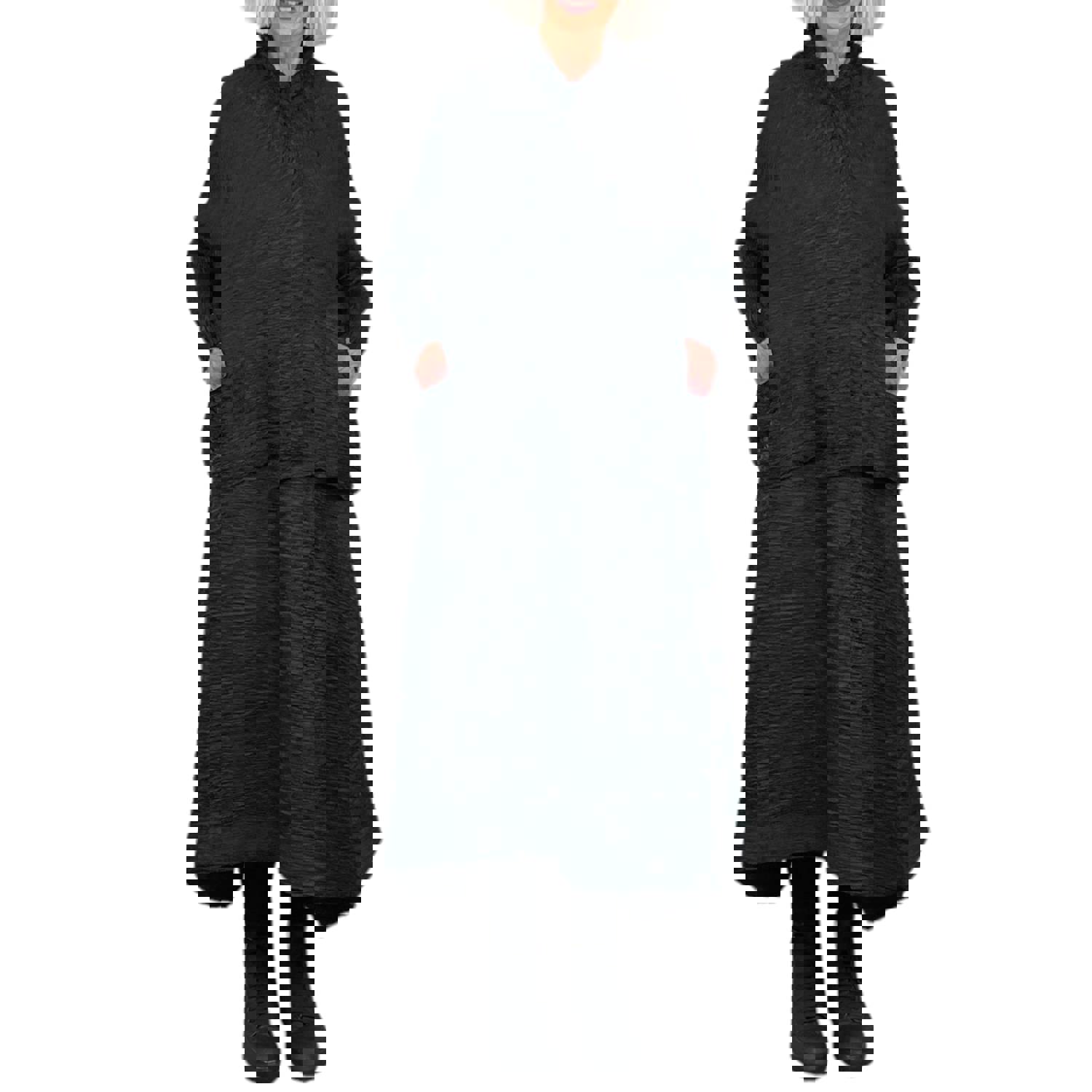 PLEATED CROP JACKET