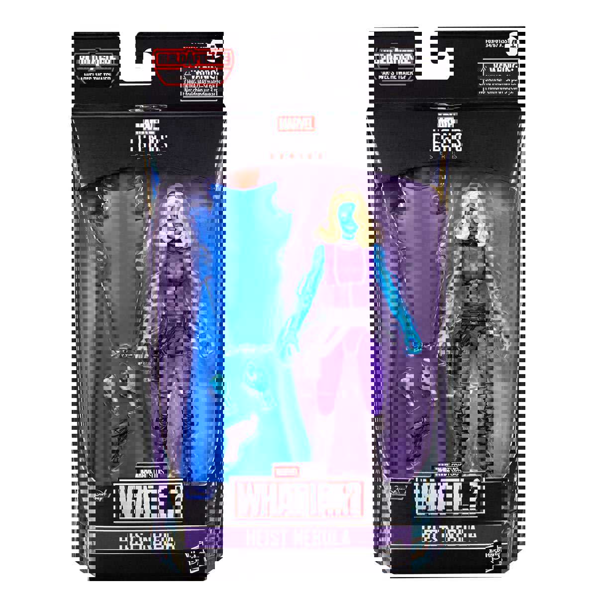 Marvel Legends What If? Heist Nebula 6-Inch Action Figure with BAF Marvels The Watcher