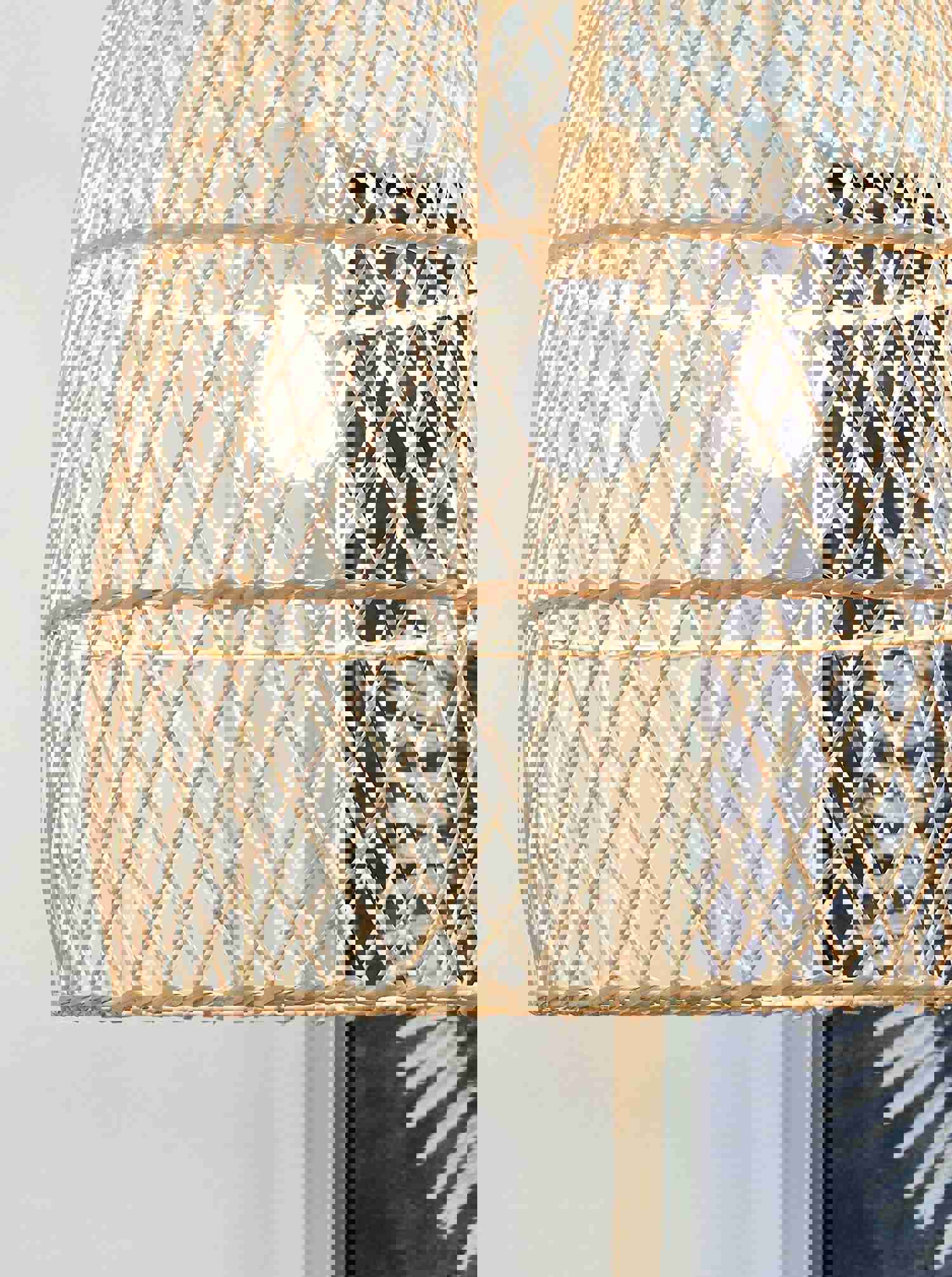 Calett Pendant Light - Bohemian Rattan Ceiling Fixture