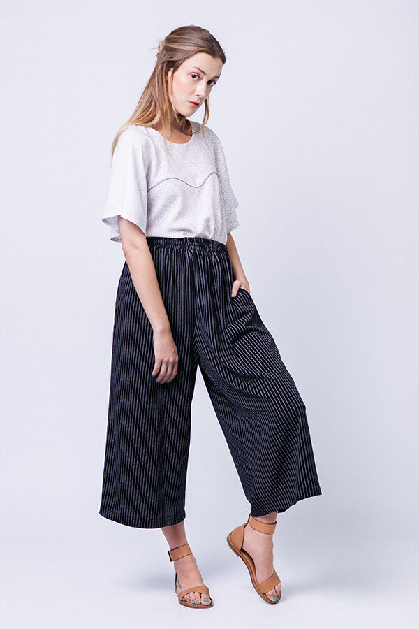 Named Clothing Ninni Elastic Waist Culottes Paper Pattern