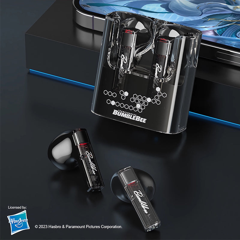 Transformers Transparent True Wireless Stereo Earbuds Bluetooth Headphones
