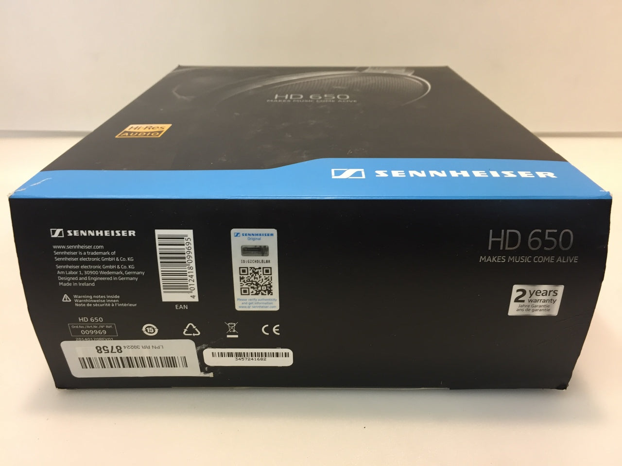 Sennheiser HD 650 Headband Headphones - Titan NOB