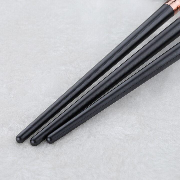 12pcs Professional Eye Makeup Brush Set - High Quality Beauty Tool Kit