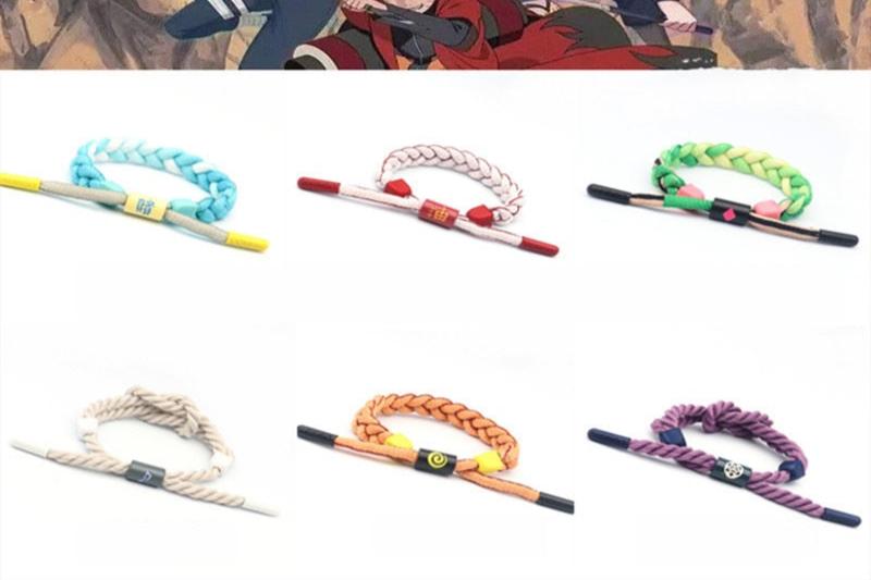 Anime Hokage/Ninja Konoha Cosplay Bracelet - Jiraiya, Tsunade, Orochimaru, Uchiha Sasuke Wristband