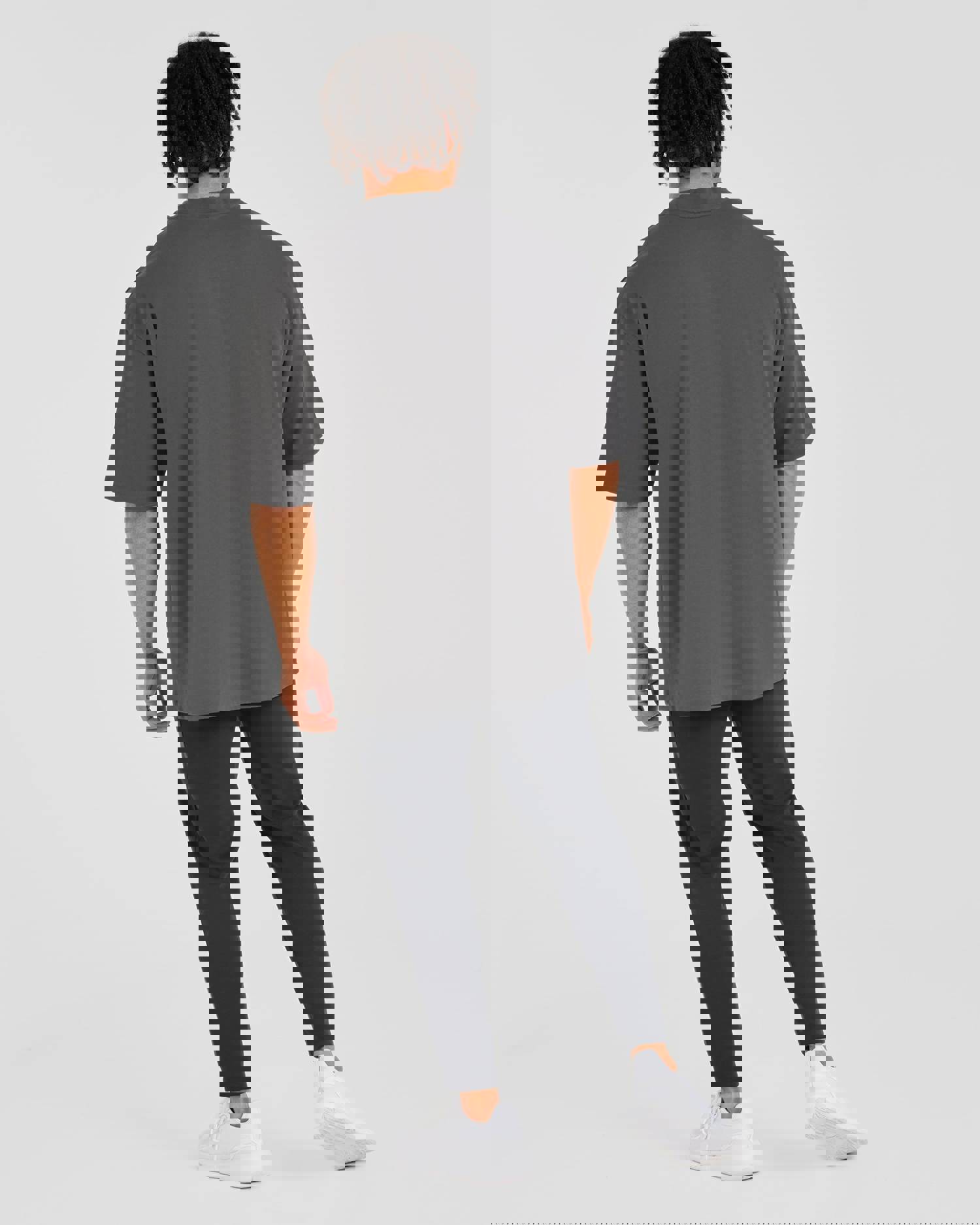 Craft Oversized T Shirt - Charcoal