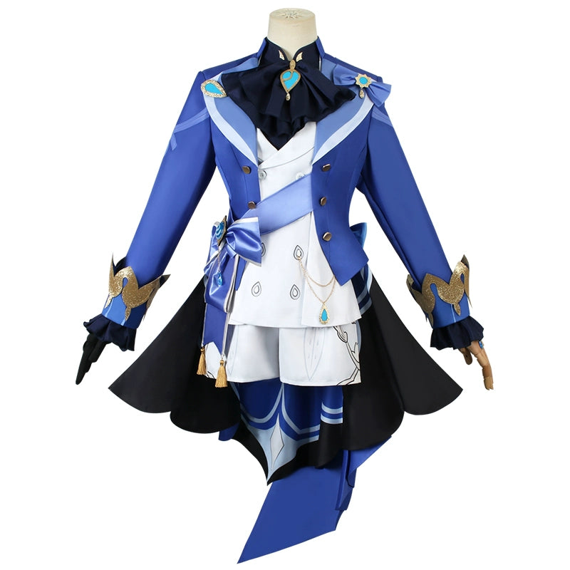 Original God Fu Carlos Cosplay Costume - Anime Game Black Fu Ningna Outfit for Women
