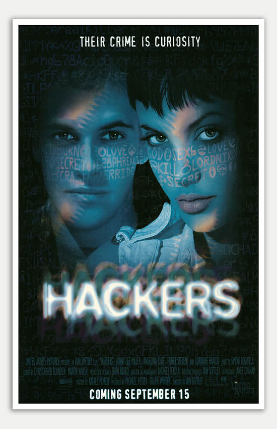 Hackers - 11 x 17 Movie Poster (Reprint, 1995)