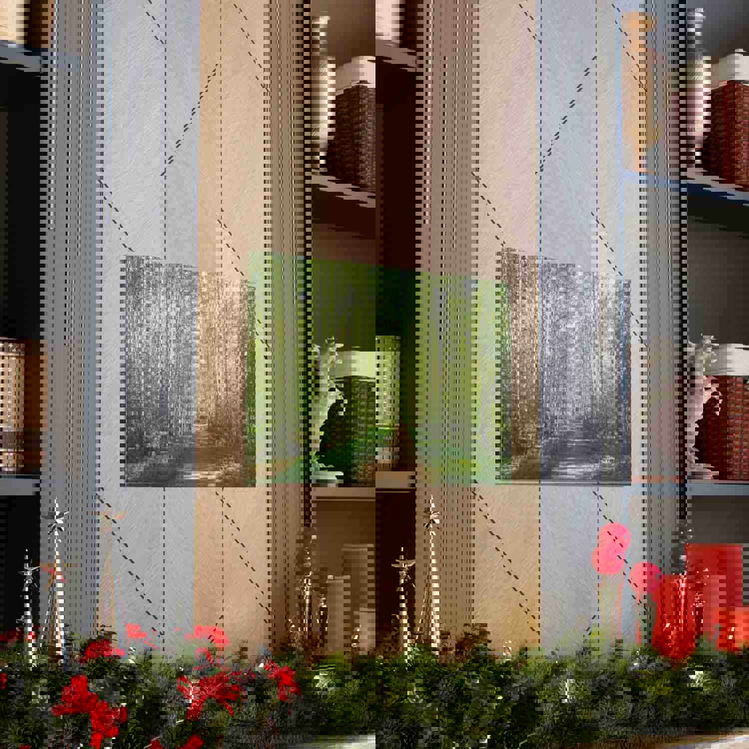 Forest Path Green Tree Nature Wilderness Photography Canvas Wall Art for Home Decor