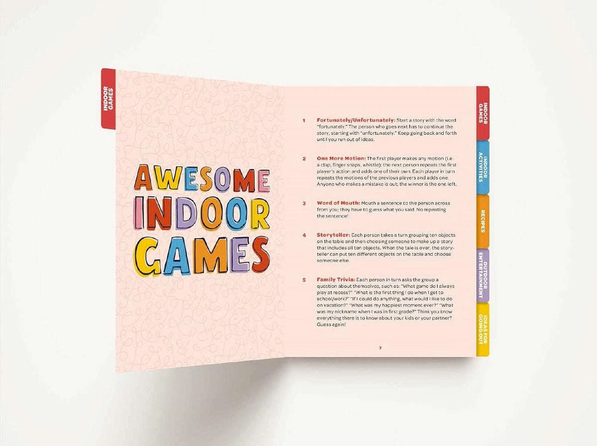 Awesome Everyday Family Activities: 101 Unplugged Activities for Weekdays, Road Trips, Vacation, Rainy Days, and Outdoor Fun