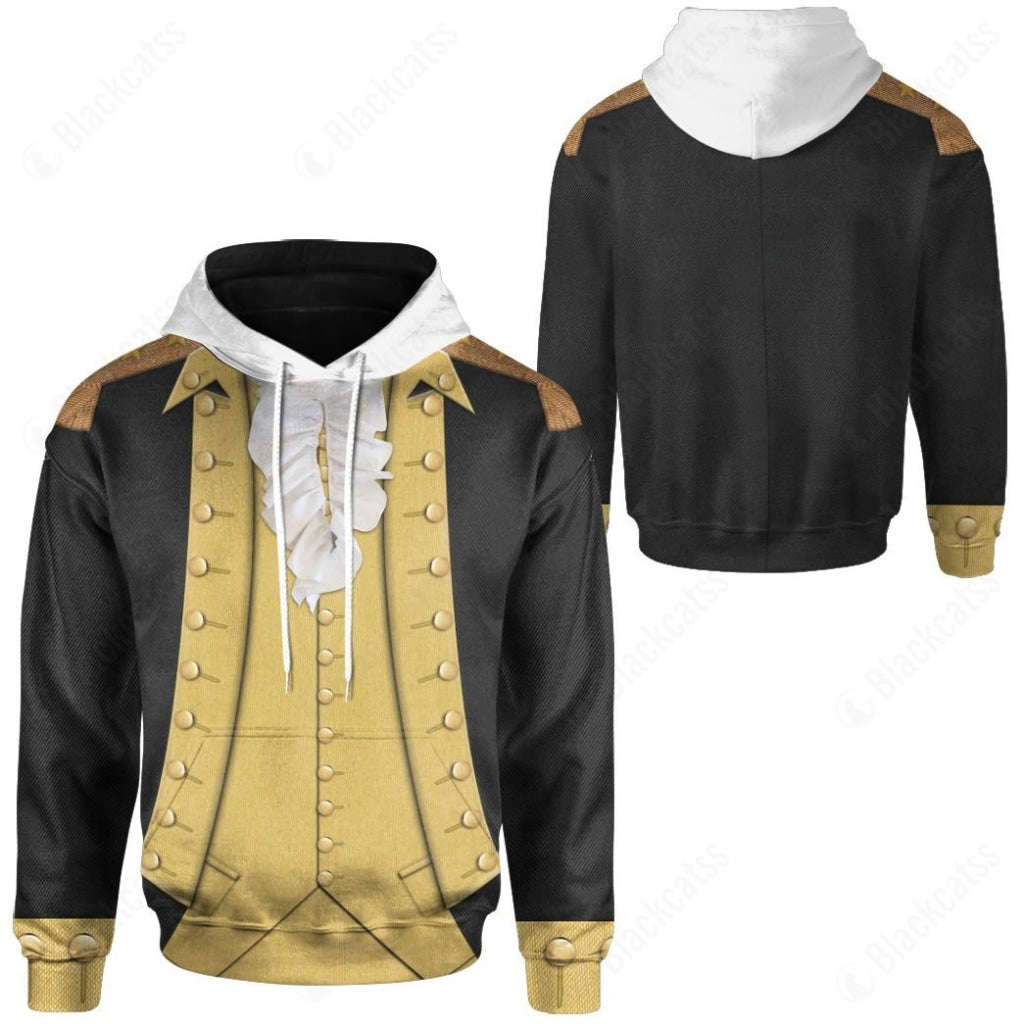 Custom Historical First President Of U.S George Washington Apparel