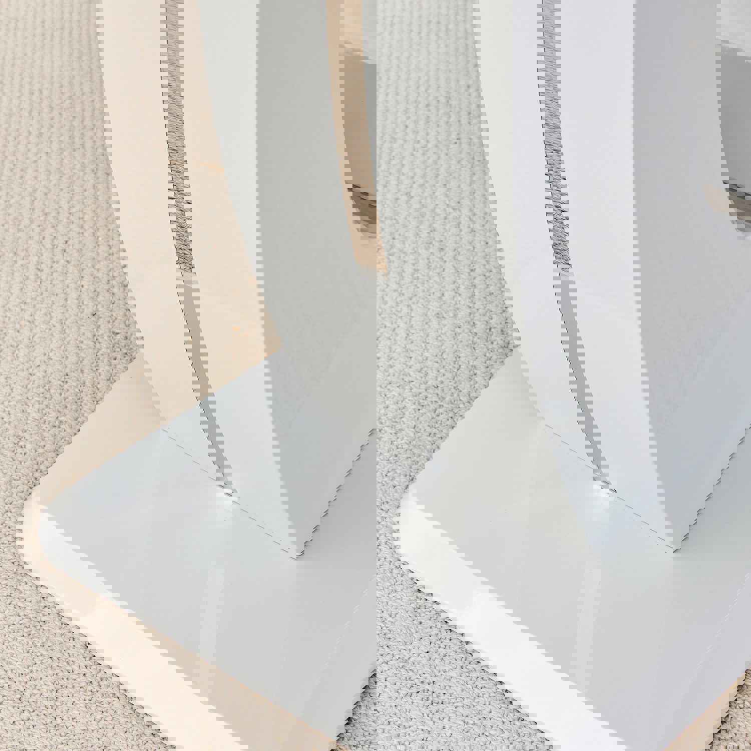 Modern Simple and Luxurious Grey Imitation Marble Grain Dining Table