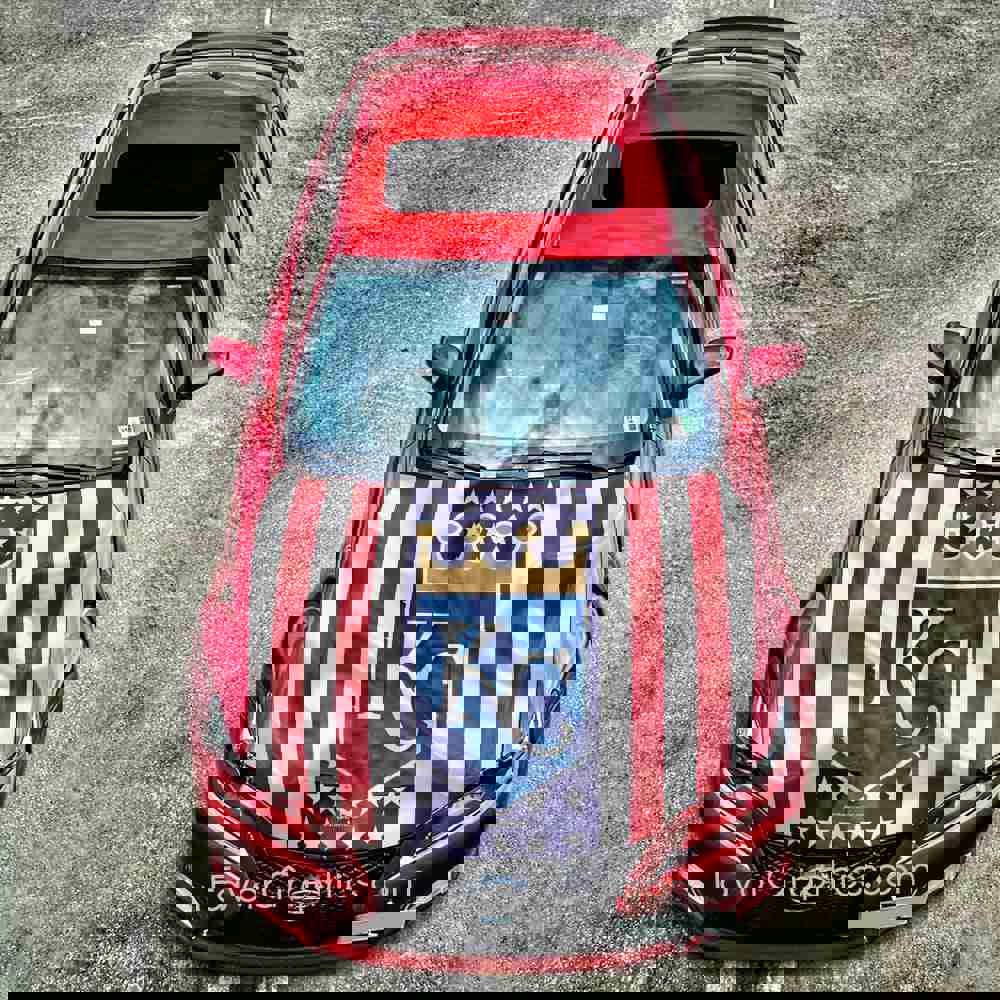 Kansas City Royals Itasha Car Vinyl Hood Wrap Decal Sticker