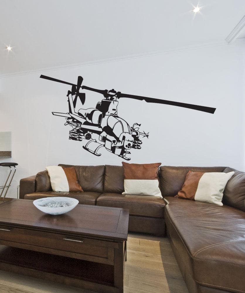 Vinyl Wall Decal Sticker AH1 Cobra #1277 - Removable & Easy to Apply