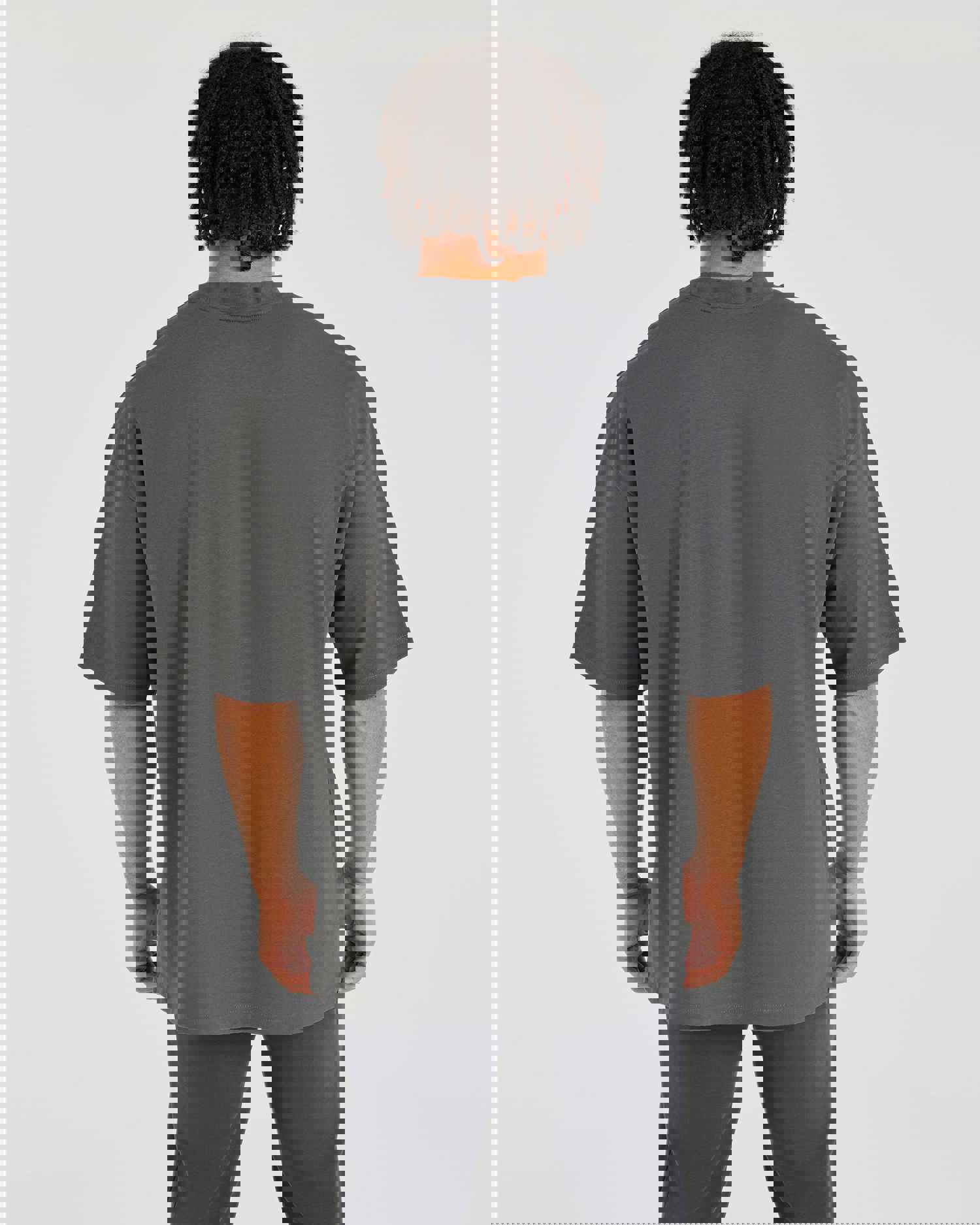 Craft Oversized T Shirt - Charcoal
