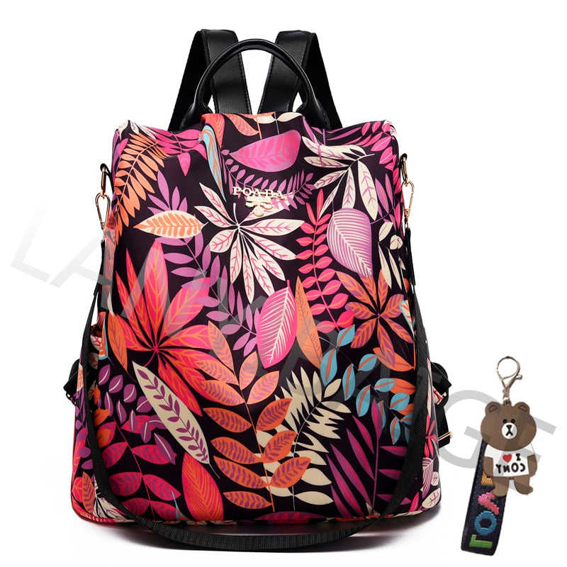 Fashion Unisex Backpack with Large Capacity for School, Travel, and Daily Use