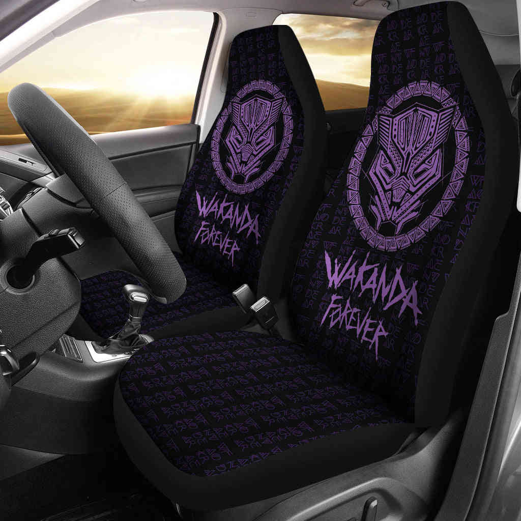 Black Panther Car Seat Covers - Premium Custom Fit for Cars & SUVs
