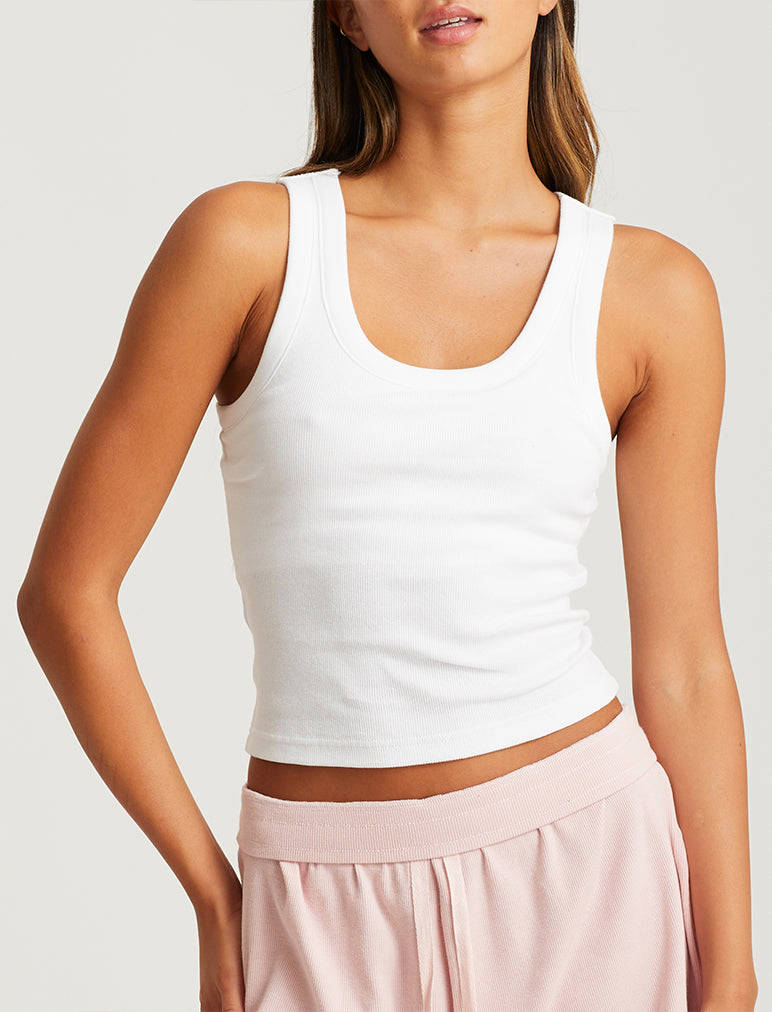 Milla Short Rib Shelf Bra Tank - Buy 2 for $60
