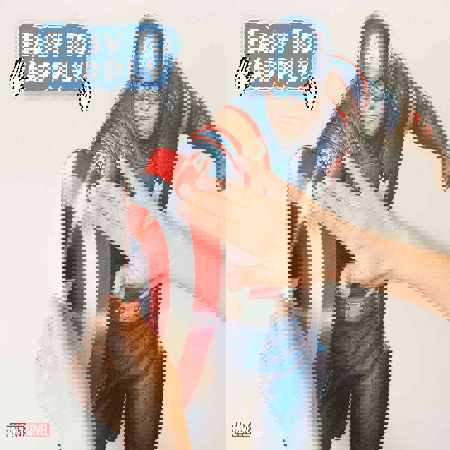 Captain America Interactive Wall Decal