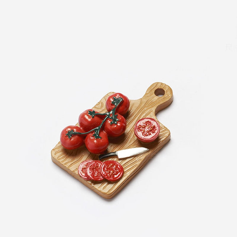 Qfdian 3D Creative Simulation Food Mini Fridge Magnets - Cute Home Decor