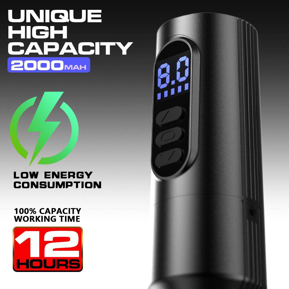 Stigma Owen Wireless Large Capacity Battery Direct Drive Tattoo Pen Machine EM149