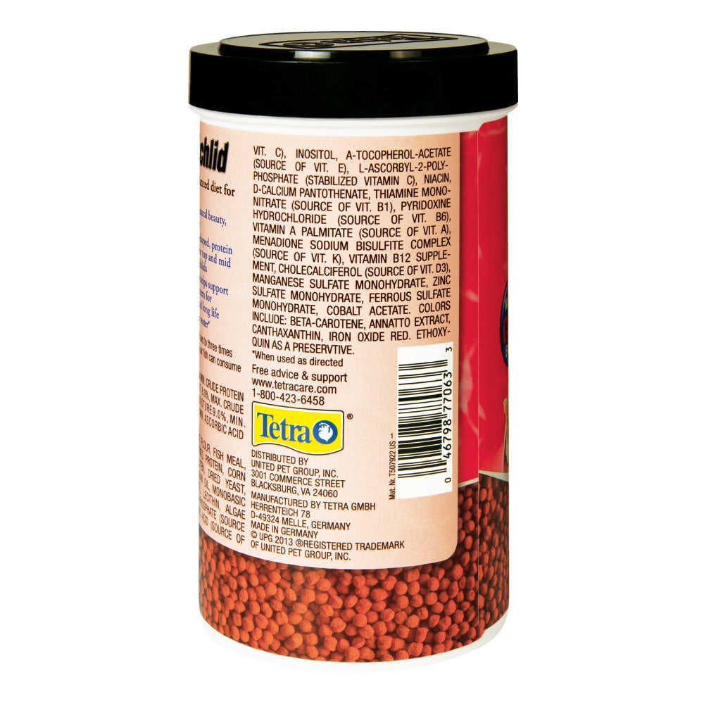 Tetra Cichlid Floating Cichlid Pellet Fish Food for Optimal Health