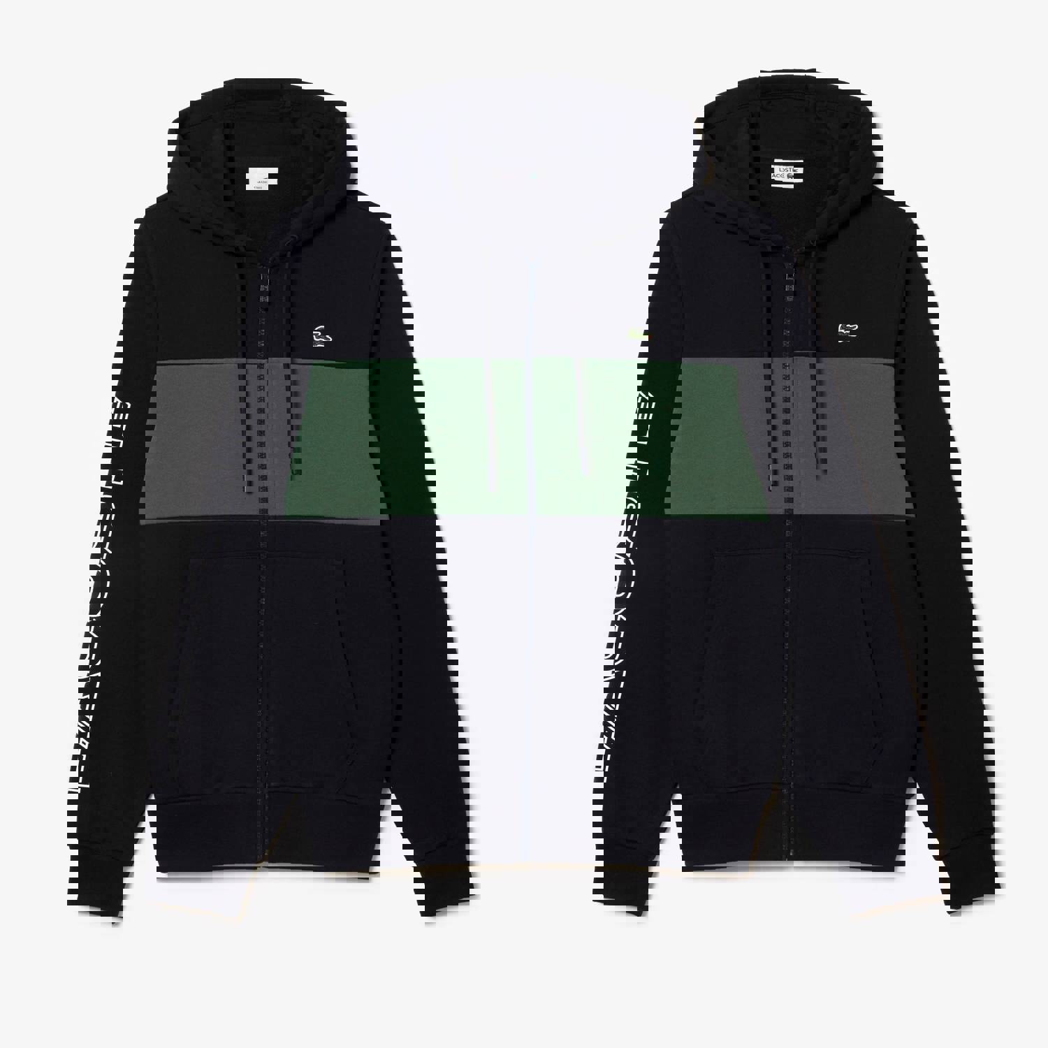 Lacoste Hoodie - Colorblock - Navy Blue / Dark Green