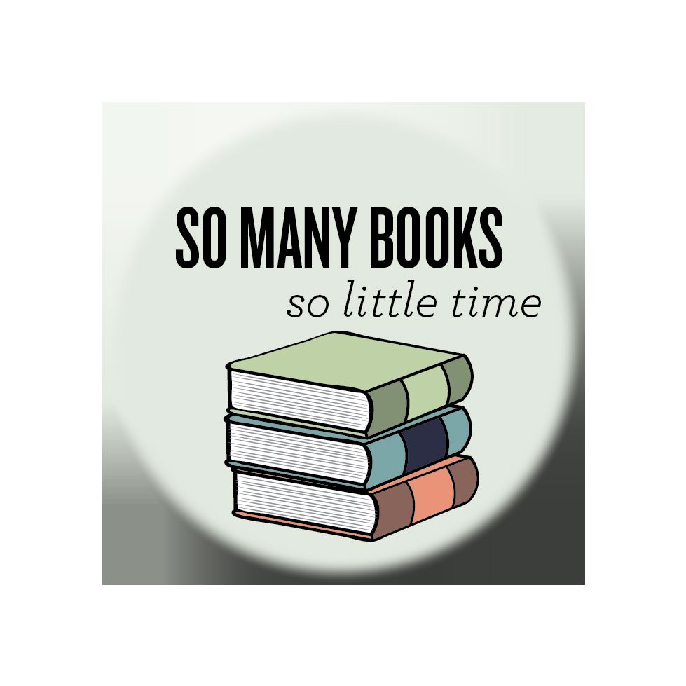 So Many Books Pin & Magnet - Perfect Gift for Book Lovers