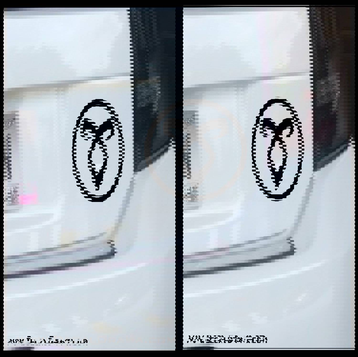 Angelic Power Rune Vinyl Decal - Mortal Instruments Inspired Car/Laptop Sticker