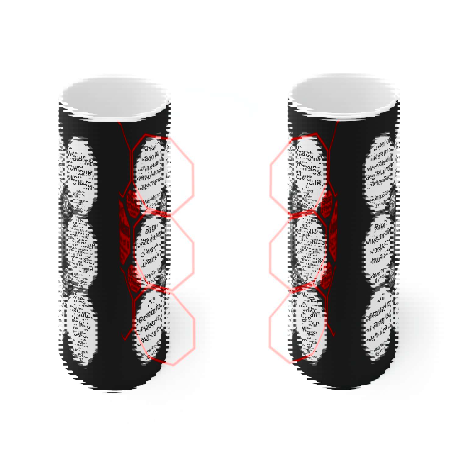 Team 10 of 52 Teams That Make Humanity Great! Wisdom Ceramic Mug 11oz