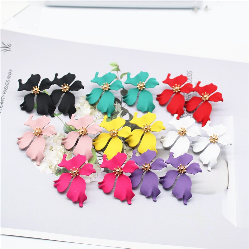 2022 Trendy Flower Earrings for Women - Elegant Summer Style Statement Earrings