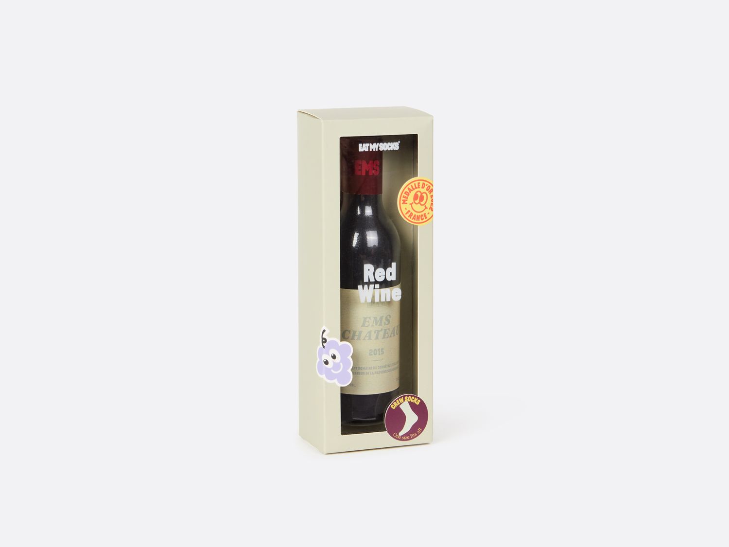 Red Wine Socks - Unisex Crew Socks