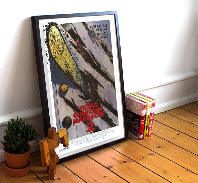 Texas Chainsaw Massacre 2 - 11 x 17 Movie Poster (1986 Reprint)