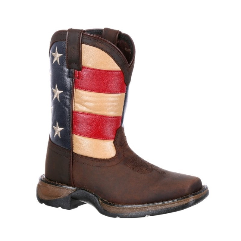 Lil Rebel™ By Durango® Big Kids Flag Western Boot