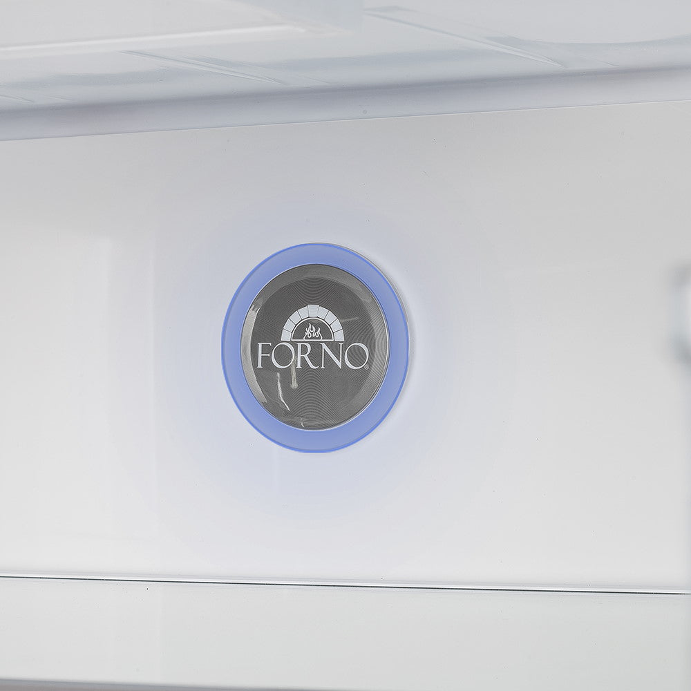 Forno FFRBI1820-36SB 36″ Moena French Door Refrigerator with Ice Maker, 19.2 cu.ft.