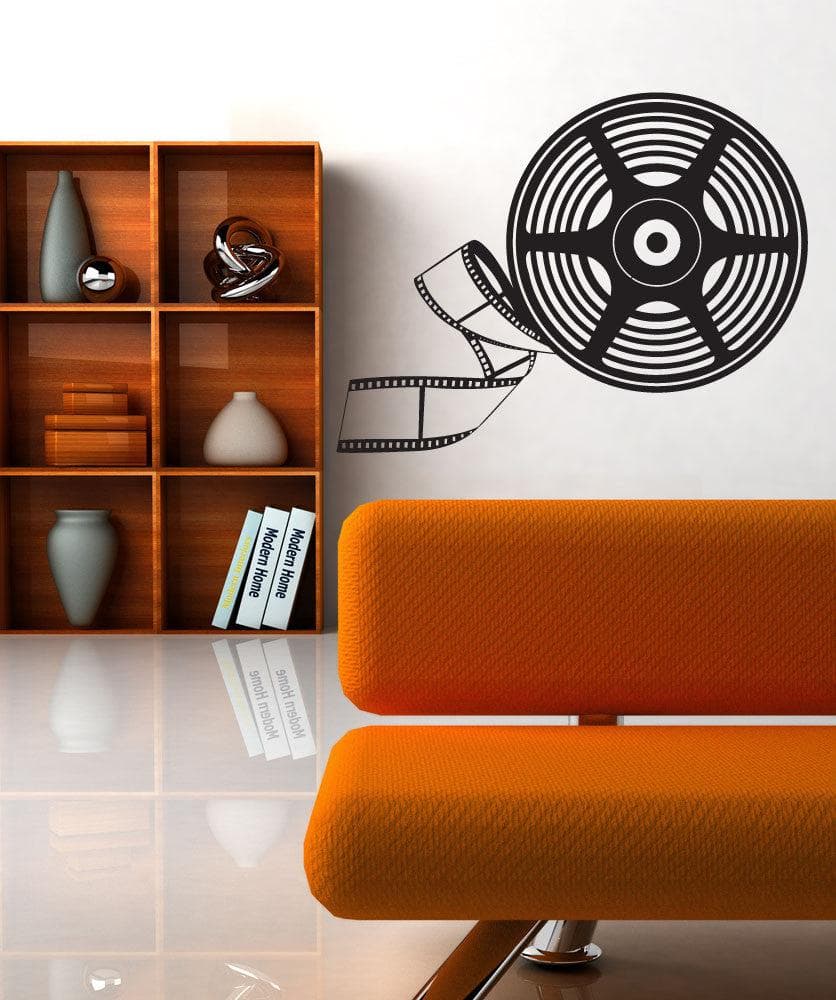 Big Movie Reel Vinyl Wall Decal Sticker #1202 - Removable & Easy to Apply