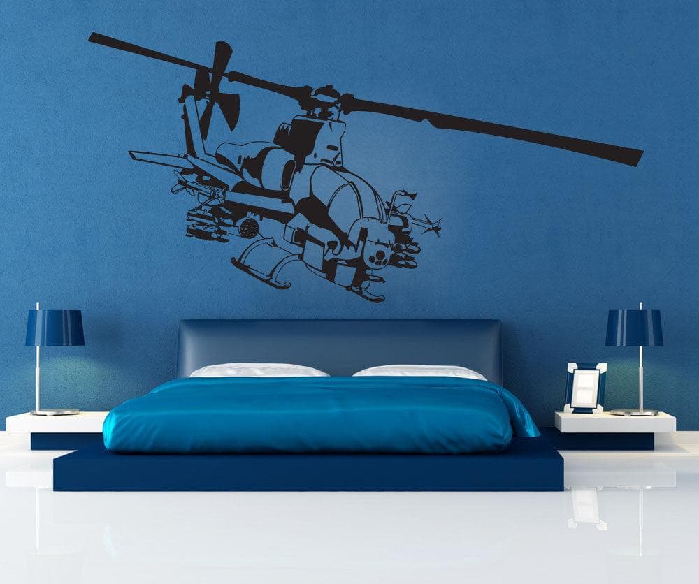 Vinyl Wall Decal Sticker AH1 Cobra #1277 - Removable & Easy to Apply