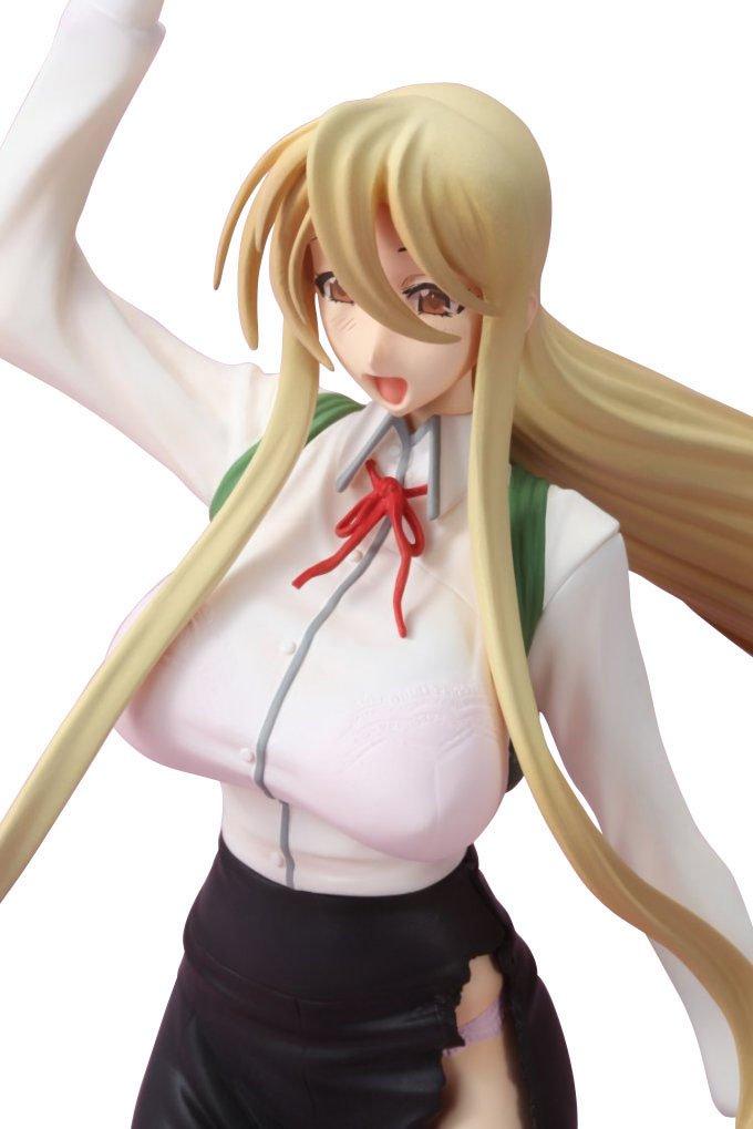 Chara-Ani Toys Works Highschool of the Dead Marikawa Shizuka W 1/8 PVC Figure