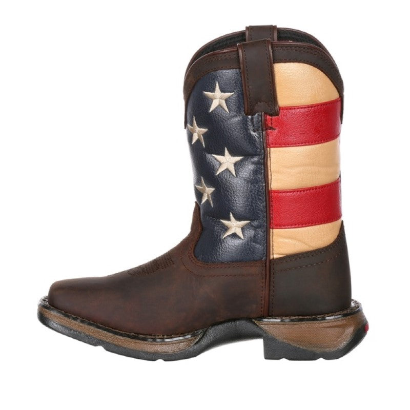 Lil Rebel™ By Durango® Big Kids Flag Western Boot