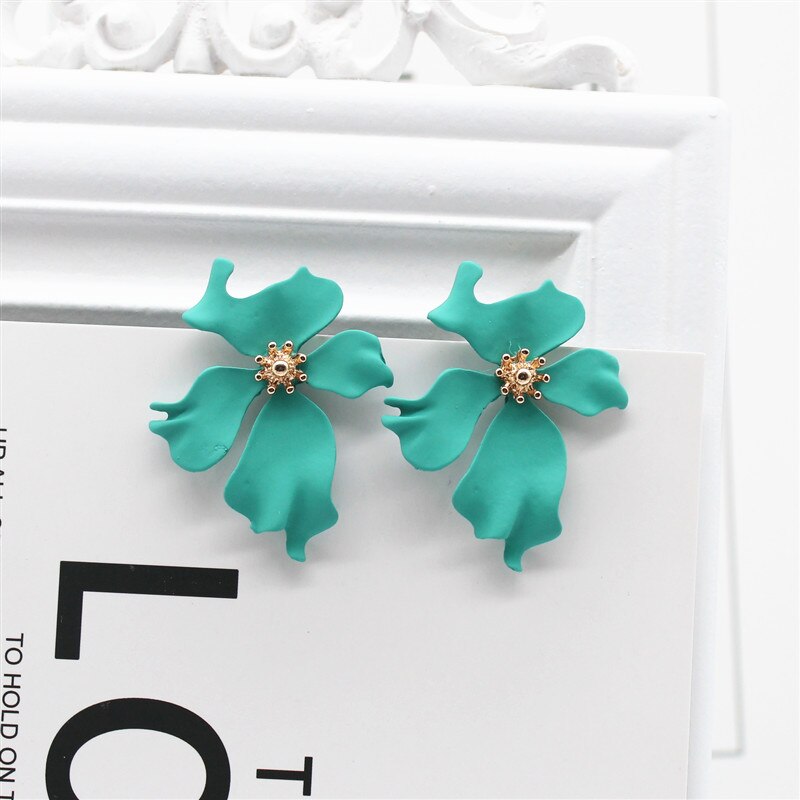 2022 Trendy Flower Earrings for Women - Elegant Summer Style Statement Earrings