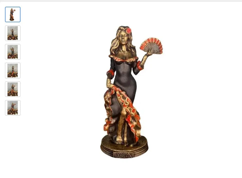 Exclusive Brazilian Statue Kit - Maria Navalha, Ze Pelintra, Maria Padilha (5 Items)