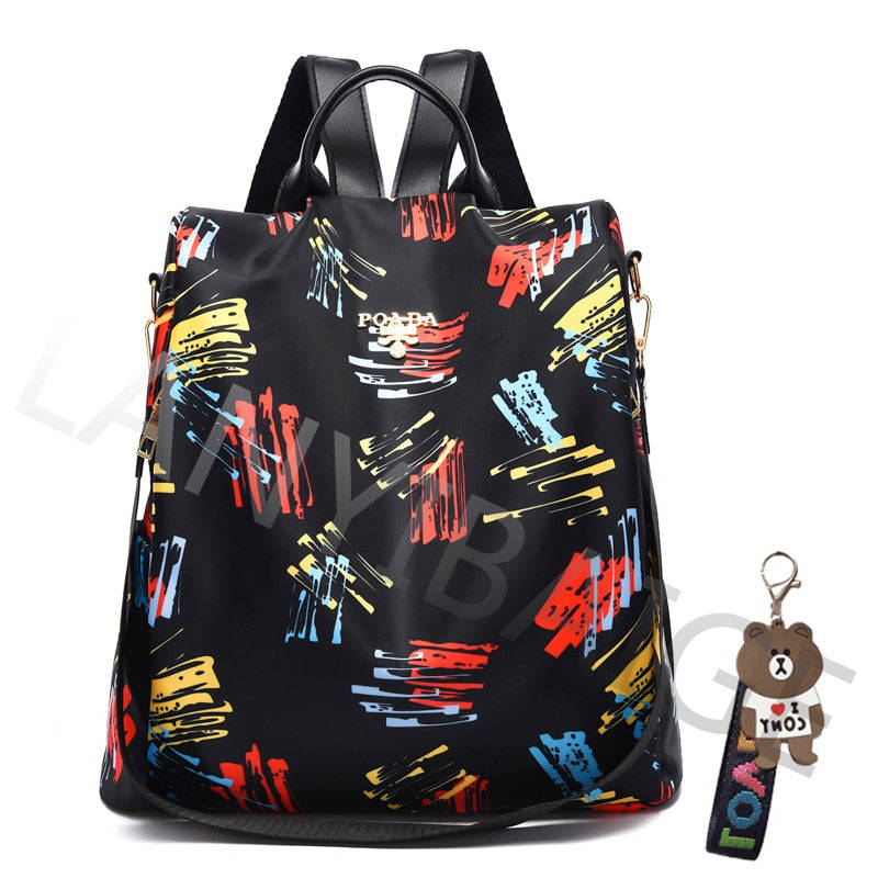 Fashion Unisex Backpack with Large Capacity for School, Travel, and Daily Use
