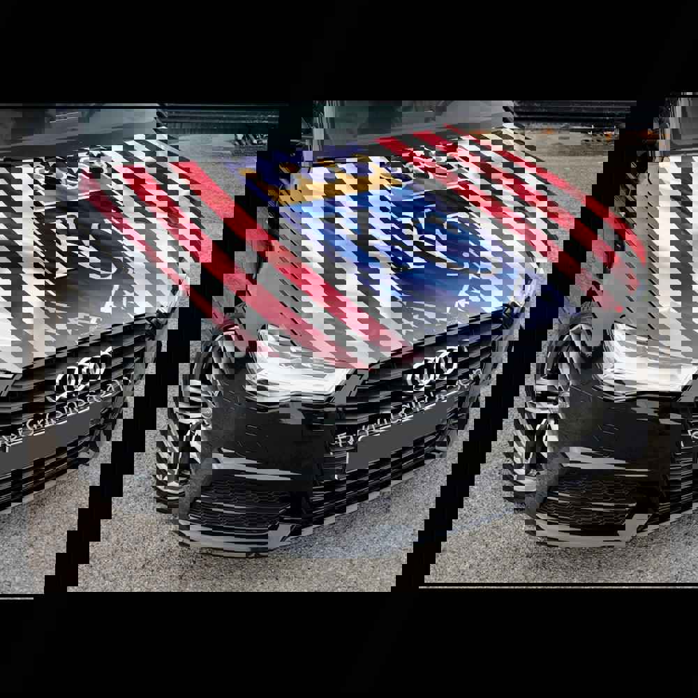 Kansas City Royals Itasha Car Vinyl Hood Wrap Decal Sticker