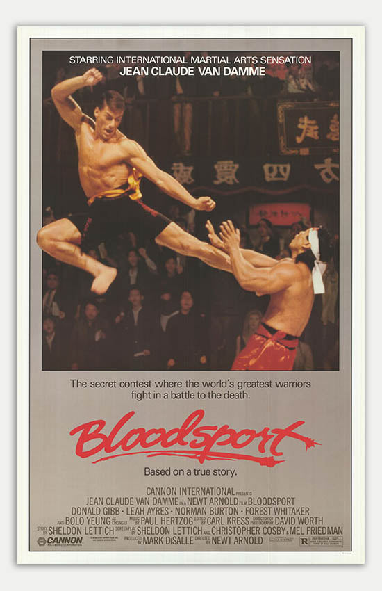 Bloodsport - 11 x 17 Movie Poster (1988 Reprint)