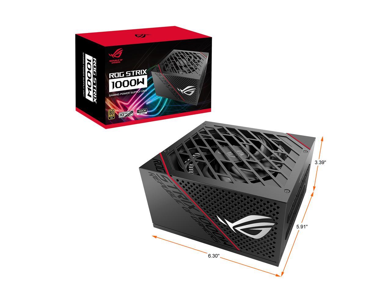 ASUS ROG STRIX 1000W Gold Power Supply - Fully Modular, 80 PLUS Gold Certified