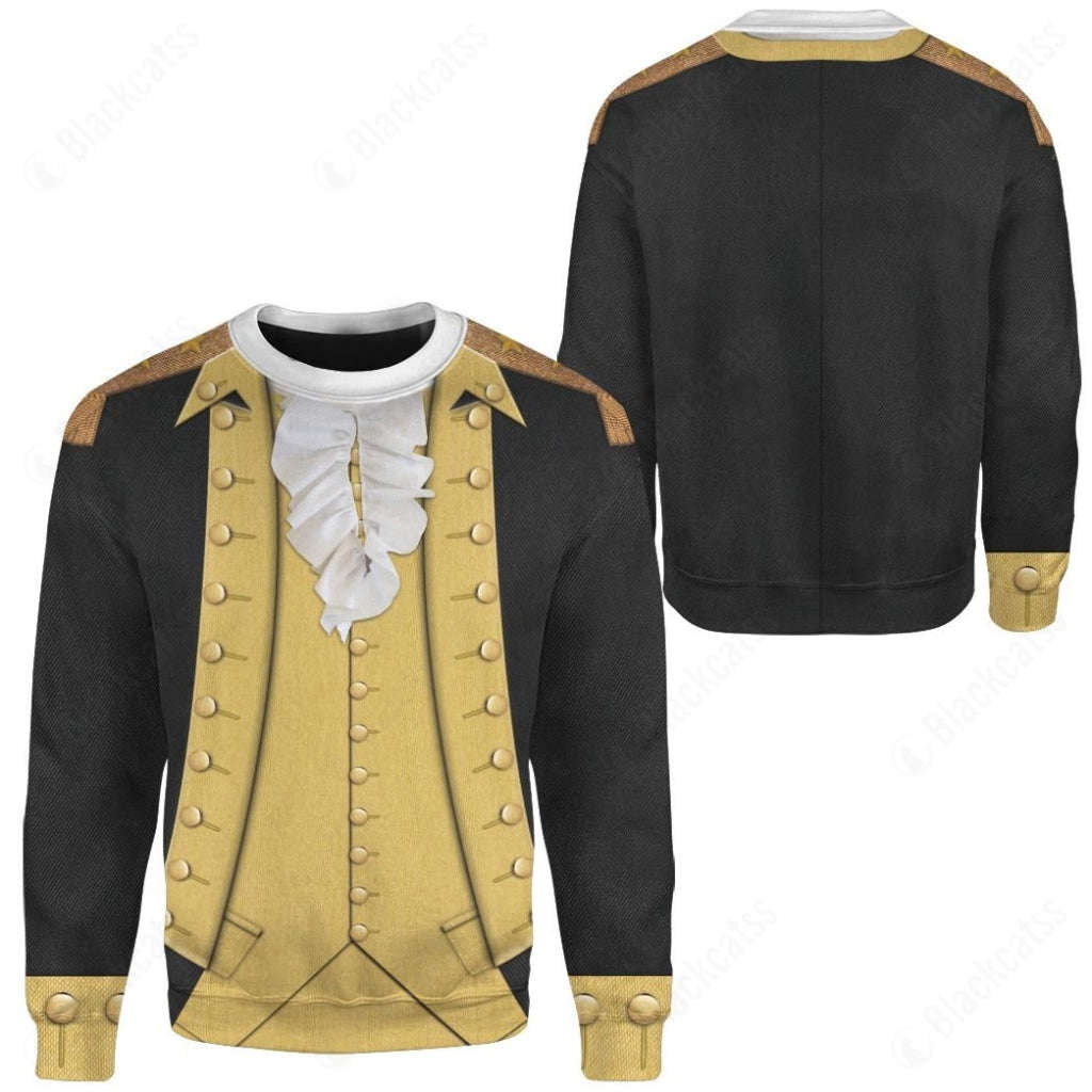 Custom Historical First President Of U.S George Washington Apparel