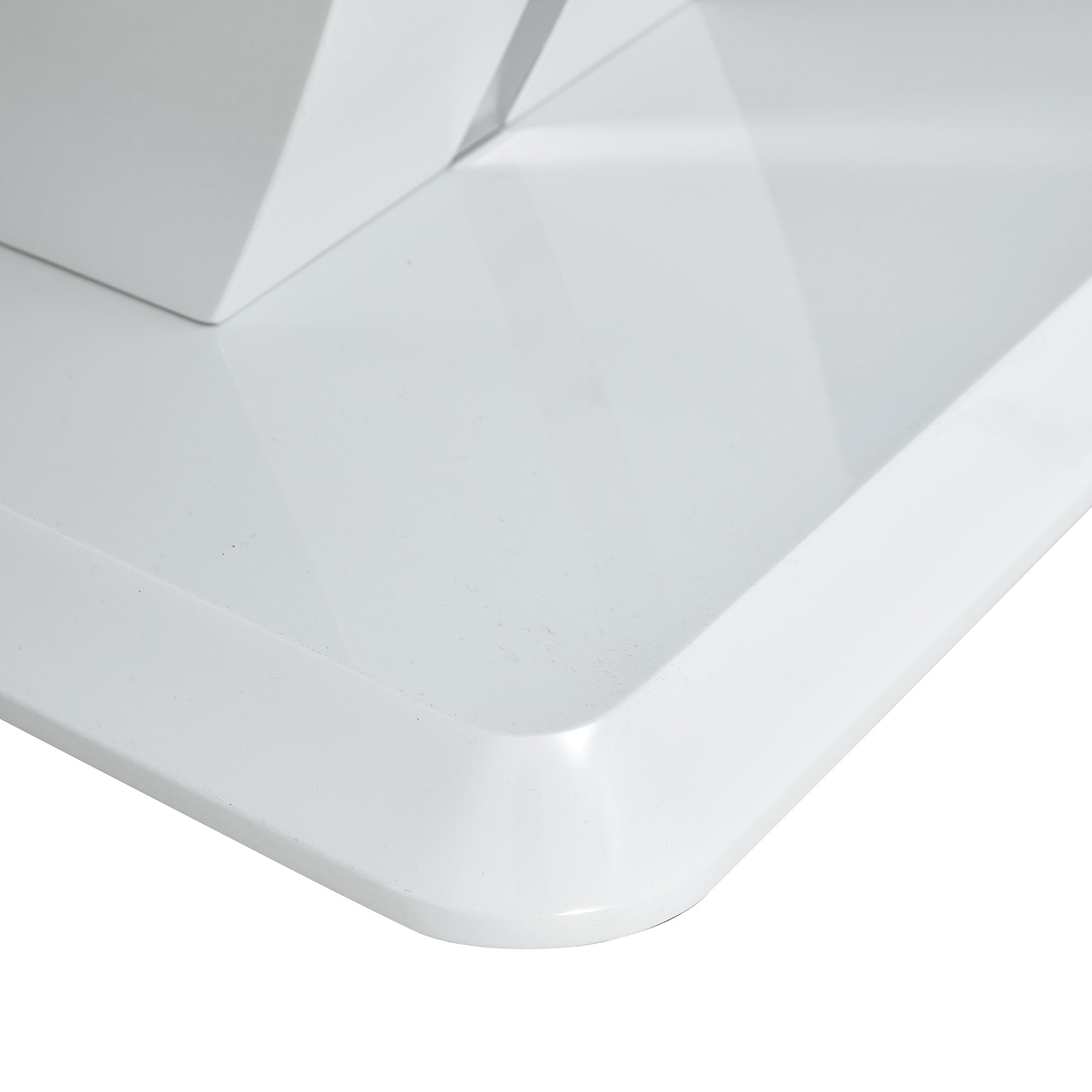 Modern Simple and Luxurious Grey Imitation Marble Grain Dining Table