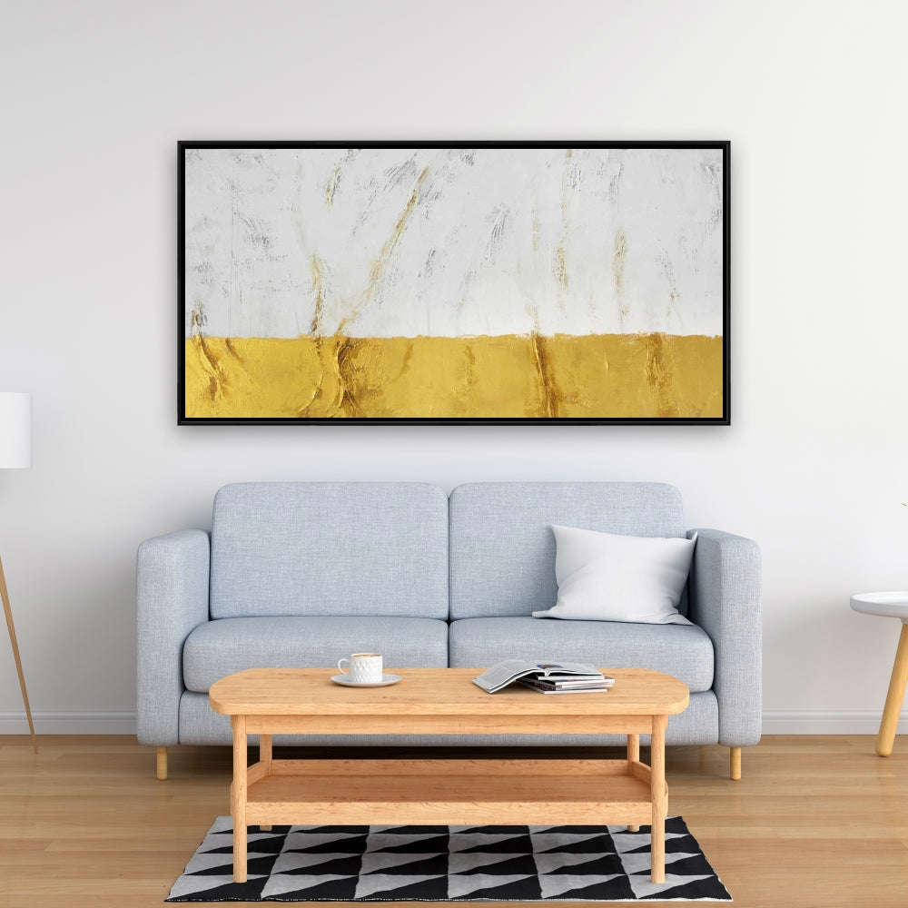 Golden Shine Fine Art Gallery Wrapped Canvas 16x48